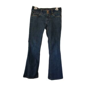 Miss‎ Selfridge Jeans Blue Womens Size 10r Flare Ankles